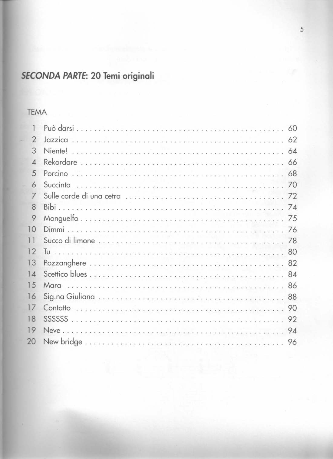 Studi Melodici 2 Indice 2